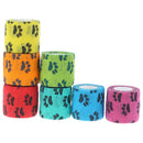 5cmx4.5m Tape Self Adhesive Elastic Bandage Finger Joints  Non-woven Cohesiv OZ