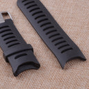 Black Wrist Watch Band Strap & Tool 010-11251-05 fit for Garmin Forerunner 610