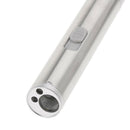 USB Mini Lighting Torch - Pen Size Stainless Steel Waterproof LED Flashlight -