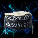 10pcs 5.5V 0.22F H Type ELNA DXN Super Farad Capacitor Double Layer Cap OMJ