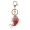 Exquisite Crystal Fish Keychains Holder Goldfish Purse Bag Pendant Keyrings