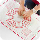 1pcs 40 x 60cm Silicone Pan Rolling Dough Pastry Pan Pad Dough kneading pad