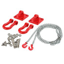 1:10 Winch Anchor+Trailer Chain+Luggage Net for D90 CC01 D110 TF2 RC Trucks