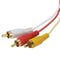 HDMI Male S-video to 3 RCA AV Audio Cable Cord Adapter For TV O1V5 1.5M DVD L3H5