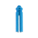 Pack of 9 Piece Anodised Aluminum Alloy Dart Flight Savers / Protectors Blue