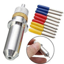 1Pc Tungsten Steel Carving Cutting Plotter Blade Holder With 9Pcs 30/45/60
