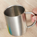 300Ml Stainless Steel Mug Cup Cup Stainless Steel Double Layer Mug