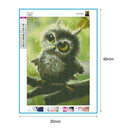5D DIY Full Drill Diamond Painting Bird Cross Stitch Embroidery Mosaic Kit
