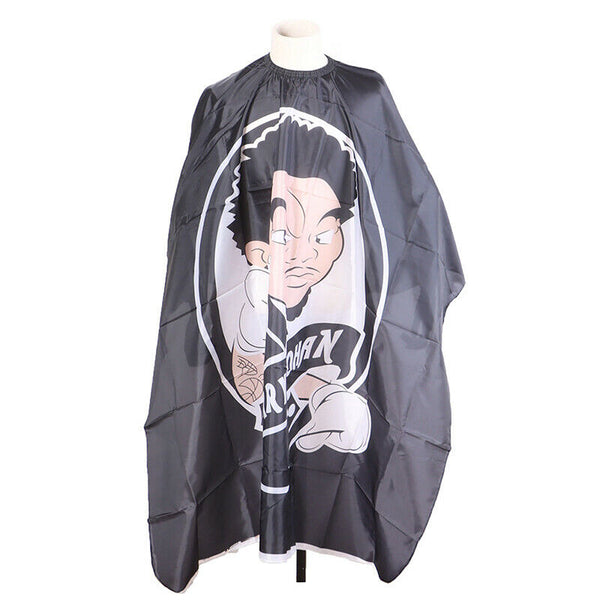 Professional Cute Hair Cutting Salon Barber Hairdressing Wrap Gown Cape Apro Kw