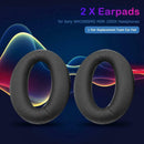 1 Pair Replacement Ear Pads for Sony WH1000XM2 MDR-1000X Headphones (Black)