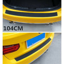Car Trunk Protective Bumper Strip Car Rear Bumper Guard Rubber Protector Co B2D1