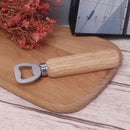 1 Pc Bottle Opener Rubber Wood Handheld Wine Beer Soda Glass Cap Bottle Open.kz