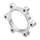 2Pcs Bike Freewheel Threaded Hubs Disk 6Bolt Flange Adapter  Nut 48mm