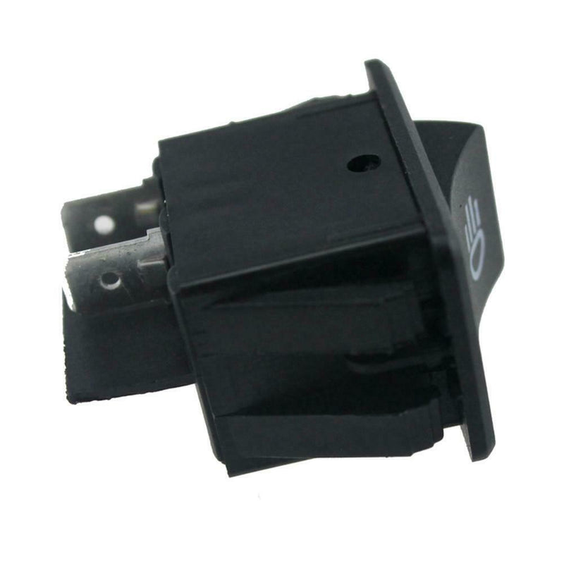 12V 35A 4 Pin Fog Light Rocker Switch with LED for Car Truck Dash (Red)