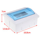 5 - 8 ways Plastic distribution box for circuit breaker indoor on the wall MO