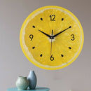 Lemon Fruit Wall Clock Lime Modern Kitchen Clocks Home Decor Living Room CloK9V1
