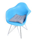 Soft Cotton Seat Cushion Winter Home Office Bar Chair Cushion(Grey)