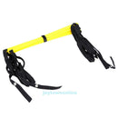 Durable 8 Rung 4m Agility Ladder Football Soccer Sports Speed Training Yellow