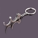Beautiful Keyring Gadget Lover's Gift Double Handcuffs Metal Key Fob Keychain BX