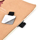Self-adhesive PU Leather Pen Holder Clips Pen Travelers Notebook Diary BSES