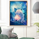 5D DIY Full Drill Diamond Painting Cute Cat Cross Stitch Embroidery Mosaic