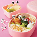 10PCs Plastic Fruit Toothpick Lovely Eye Cartoon Forks Decorative Tableware MO