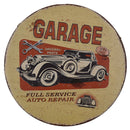 Rustic Metal Tin Sign Wall Hanging Decor Plaque Gas &Oil Filling Station