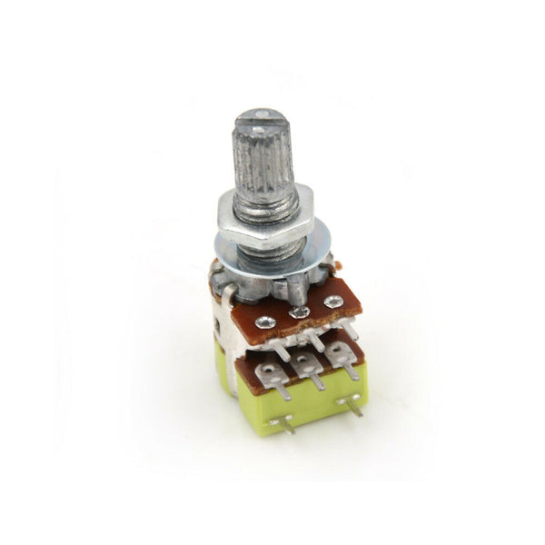 B50K 50K Ohm Dual Linear Taper Volume Control Switches Potentiometer Switc Gw