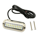 Underwater LED Boat Lamp 27 Leds Stainless Steel Pontoon Lamp Light White Color