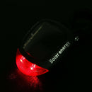 Waterproof Solar/USB Charging Mountain Bike LED Headlight+ Taillight Set SN9F