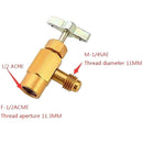 1/4 Sae M14 Thread Adapter R-134A Automotive Air Conditioner Refrigerant Ca P6C8