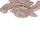 5X(1X Rubber Wood Carved Corner Craft Onlay Applique Furniture Door Home D F8O6)