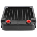 120mm Aluminum Computer Radiator Cooler 10 Tubes CPU Heat Sink Exchanger