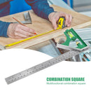 45 / 90 Degree Combination Square Angle Ruler Protractor Measuring Tools