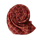 Fashion Men Shawl Double Sided Wave Print Scarf Casual Winter Warm Neck Tie