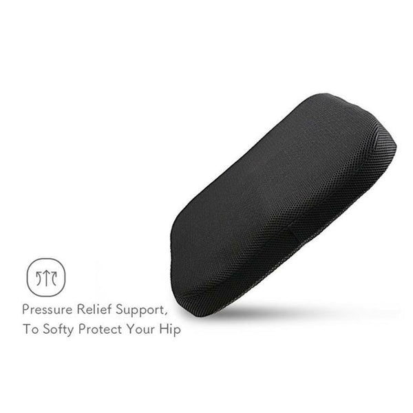 Comfort Office Chair Car Seat Cushion Non-Slip Orthopedic Memory Foam Coccy A8A7