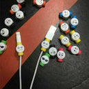10X Cute Charger Cable Saver tective Cases tector For Cellph-L K6G5 B2L5