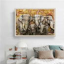 5D DIY Full Drill Diamond Painting Elephants Cross Stitch Embroidery Mosaic