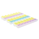 7 Day Pill Box Weekly AM PM Medicine Organiser Tablet Dispenser 14 Compartment