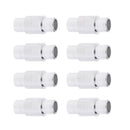 8 Pieces Sturdy Aluminum Inline Skate Roller Skating Wheels Spacers for 8mm