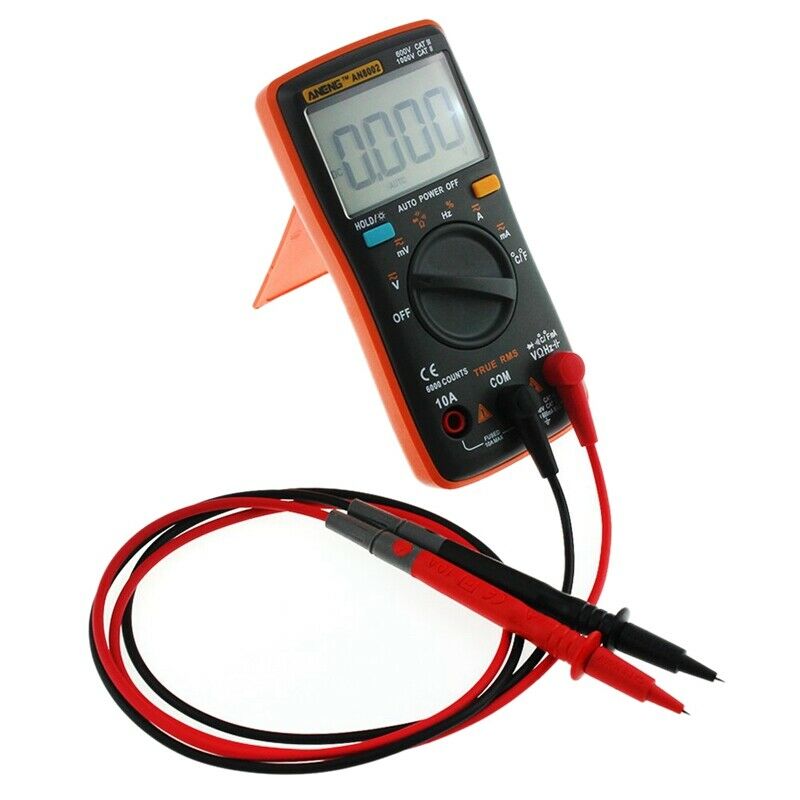 Aneng An8002 Digital Multimeter 6000 Counts Digital Multimeter Transistor T J8L2