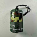 Emergency Sleeping Bag Camouflage Waterproof Thermal Camp Survival Top Reus L5B8