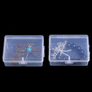2pcs Transparent Chapter Box Hanging Box Mini Key Photo Boxes Home Storage B Nw