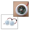 2pcs AC 100V-240V Infrared PIR Motion Sensor Recessed Wall Module Light Switch
