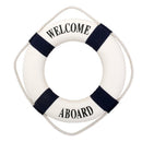 Blue 13.8" Decorative Nautical Life buoy Ring Preserver Home Wall Hanging
