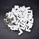 40 pcs/lot L Type PCB Mounting Feet with Screw for arcade JAMMA MAME Board FT