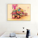 5D DIY Full Drill Diamond Painting Cute Elephant Cross Stitch Embroidery
