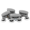 4x Twin Shower Glass Door Top / Bottom Rollers Runners Wheels Pulleys 23mm
