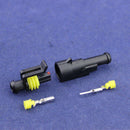 30 Sets 1 2 3 4 5 6 Pin Way Sealed Electrical Wire Connector Plug Car Motor Well