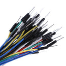 65x male to male solderless flexible breadboard jumper cable wires for arduin Gw